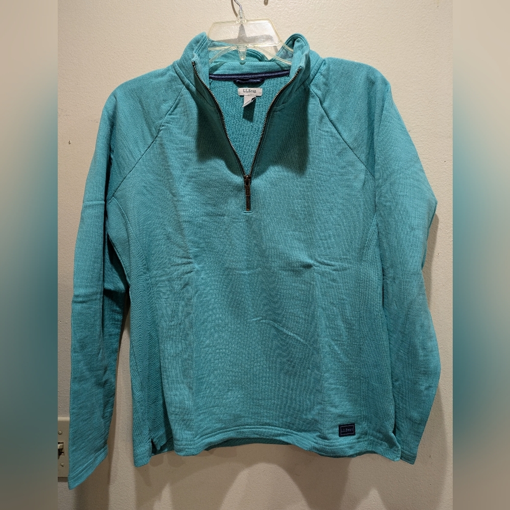 L.L. Bean Women's Teal Zip-Up Jacket Size Small